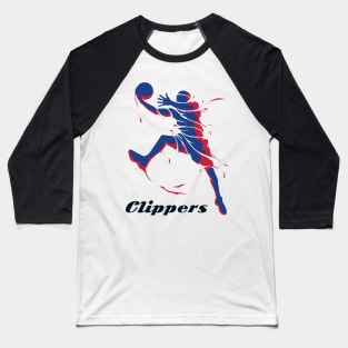 L.A Clippers Fans - NBA T-Shirt Baseball T-Shirt